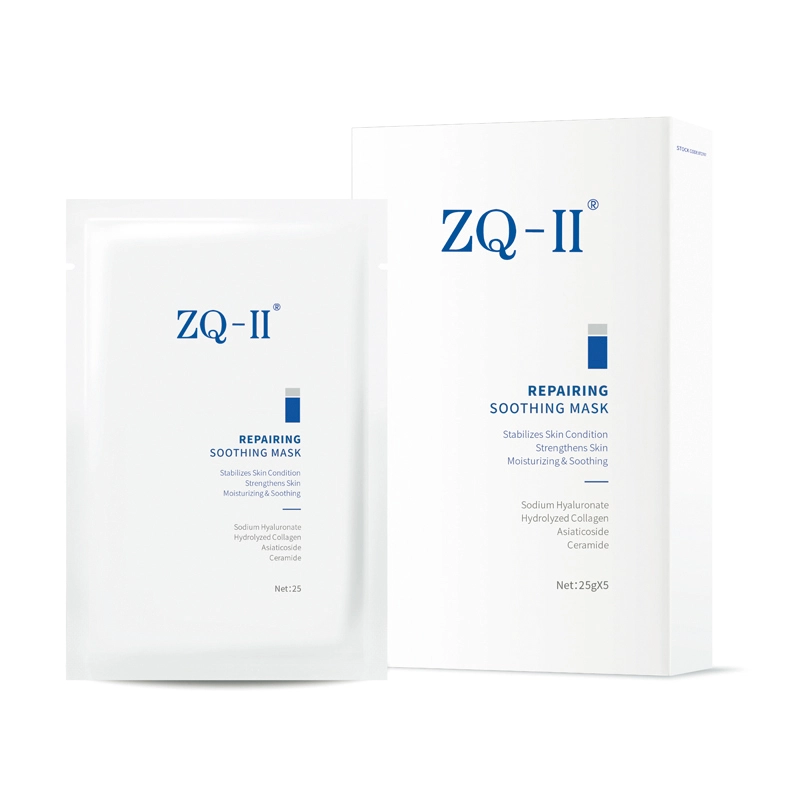 सुखदायक मुखवटा दुरुस्त करणे